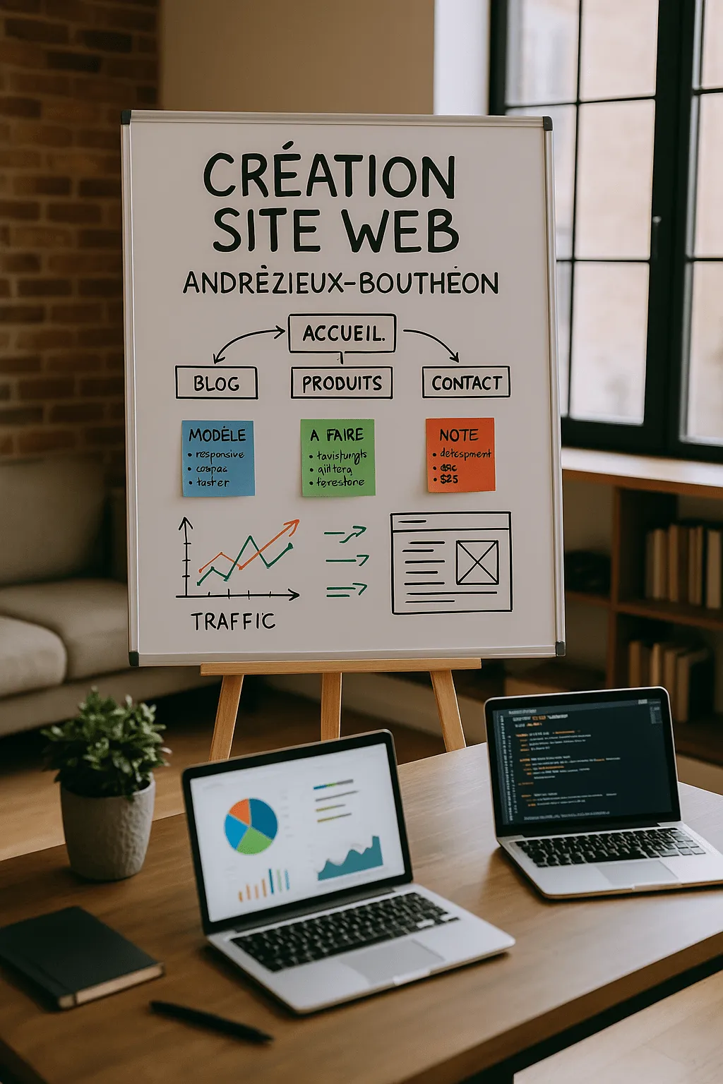 Création de site web à Andrézieux-Bouthéon